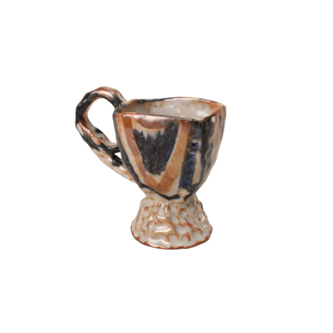 metallic chalice mug