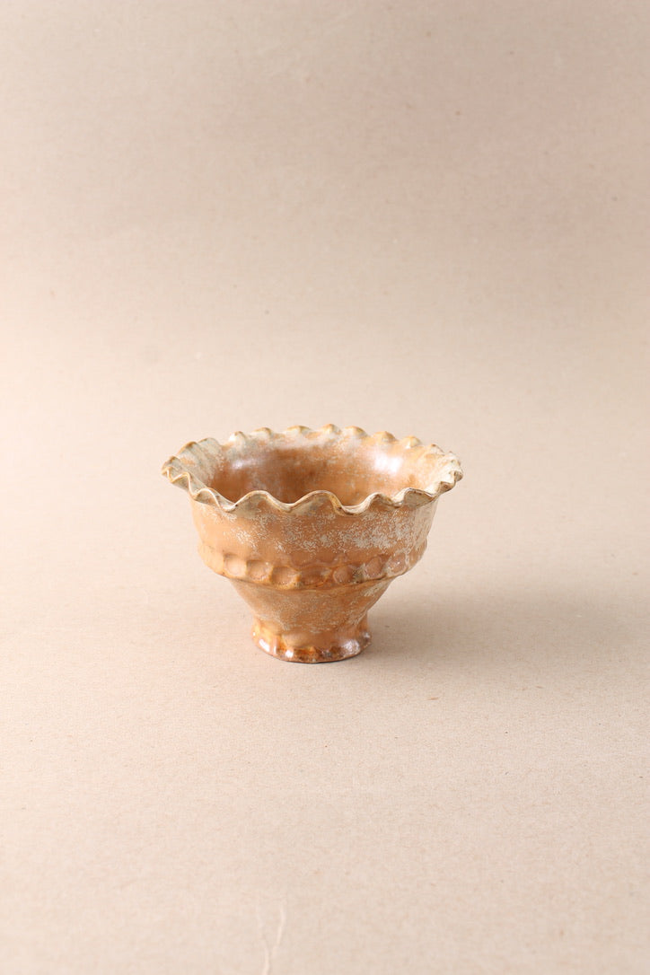 sandy orange bowl