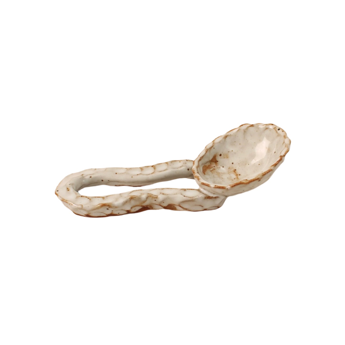 white serving scoop