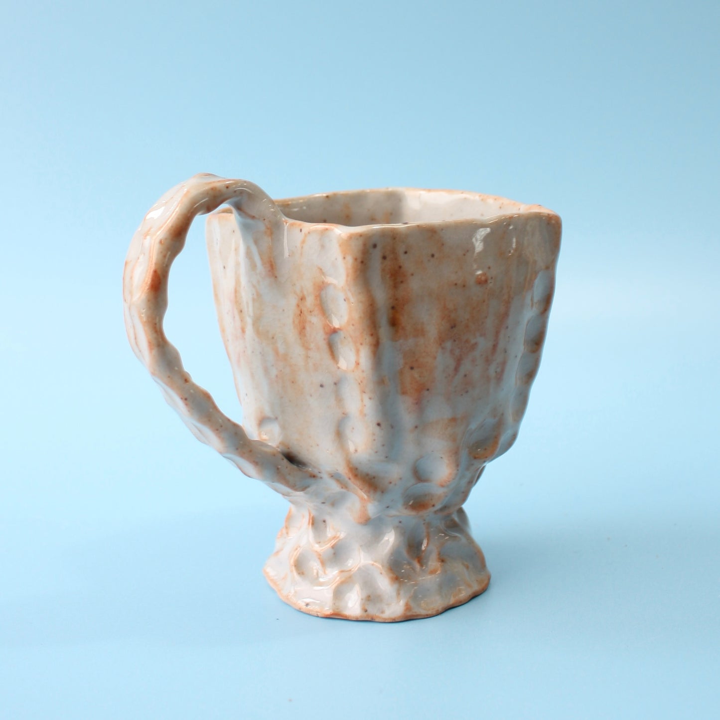 square pinched mug