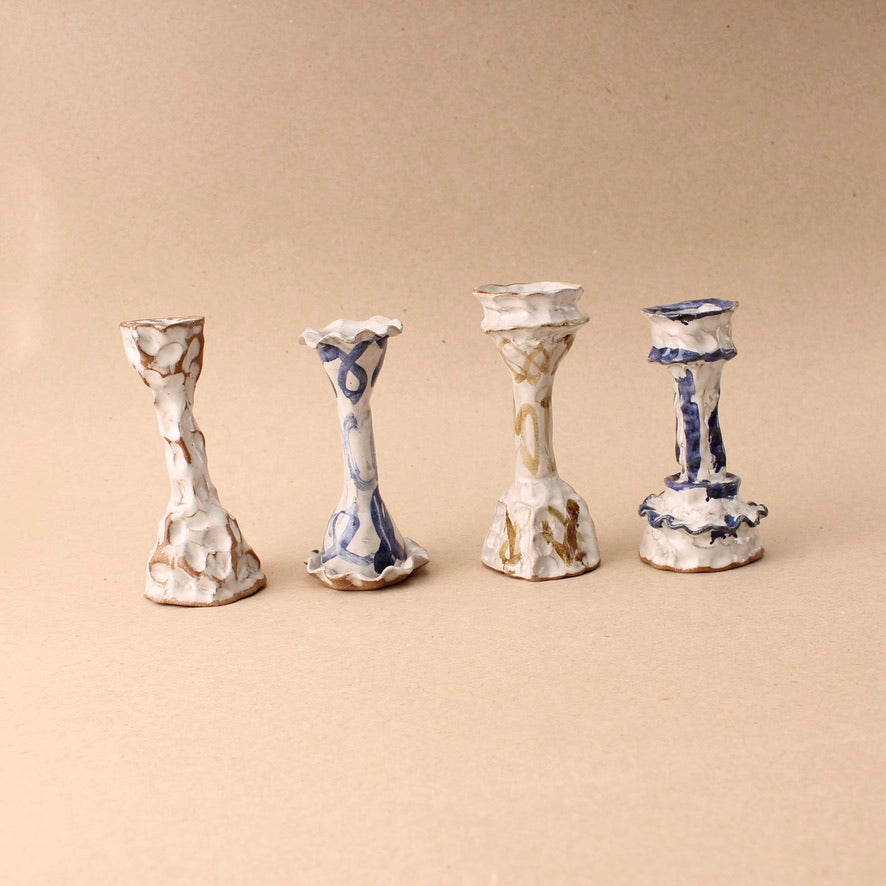 brown loop candlestick