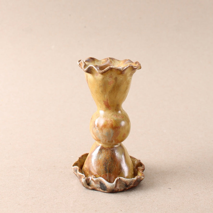 warm candlestick trio