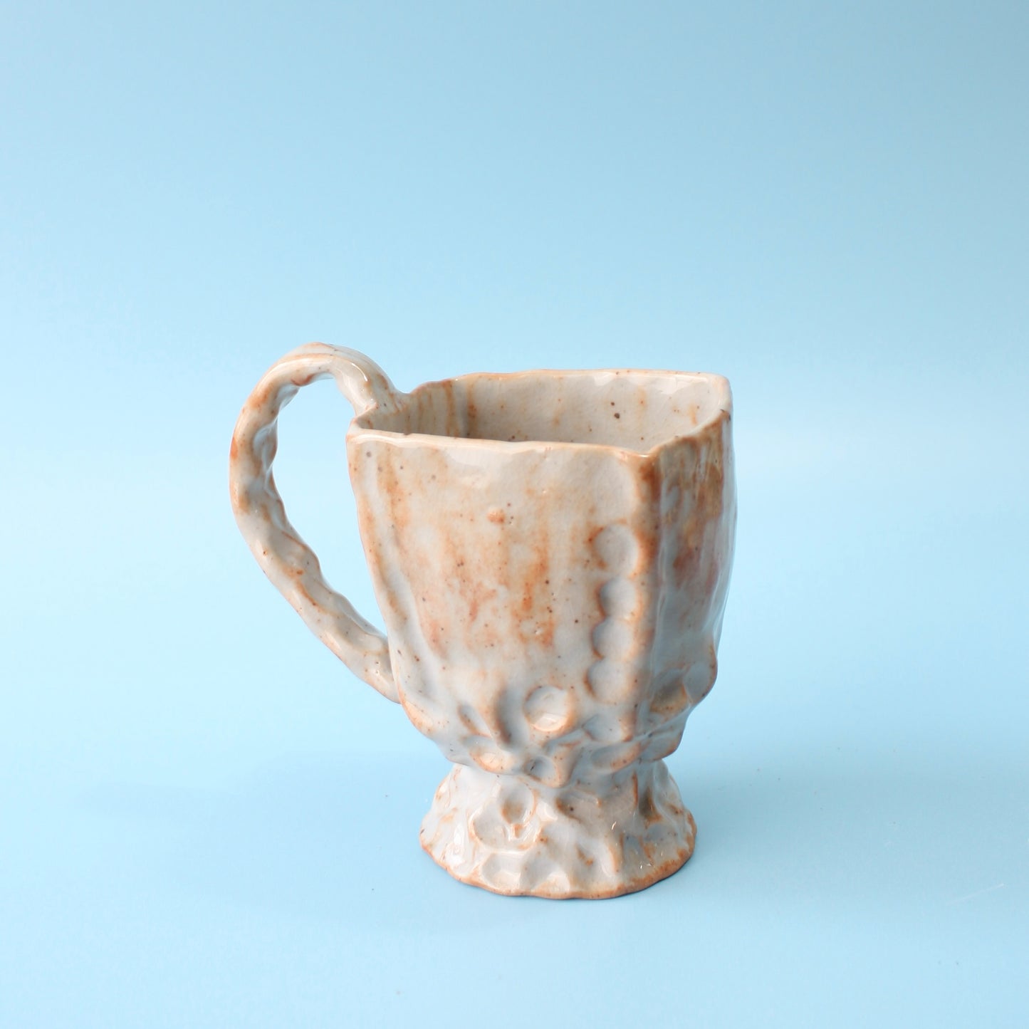 square pinched mug