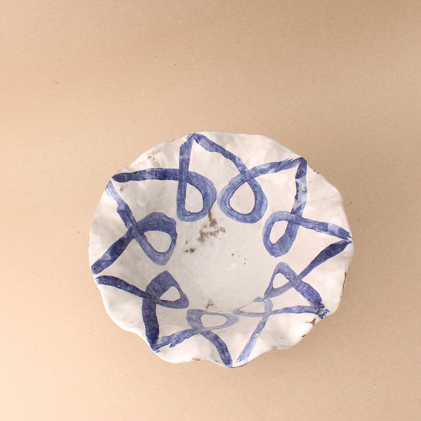blue loop bowl