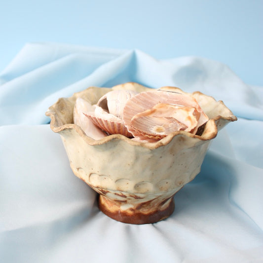 tan pinch bowl
