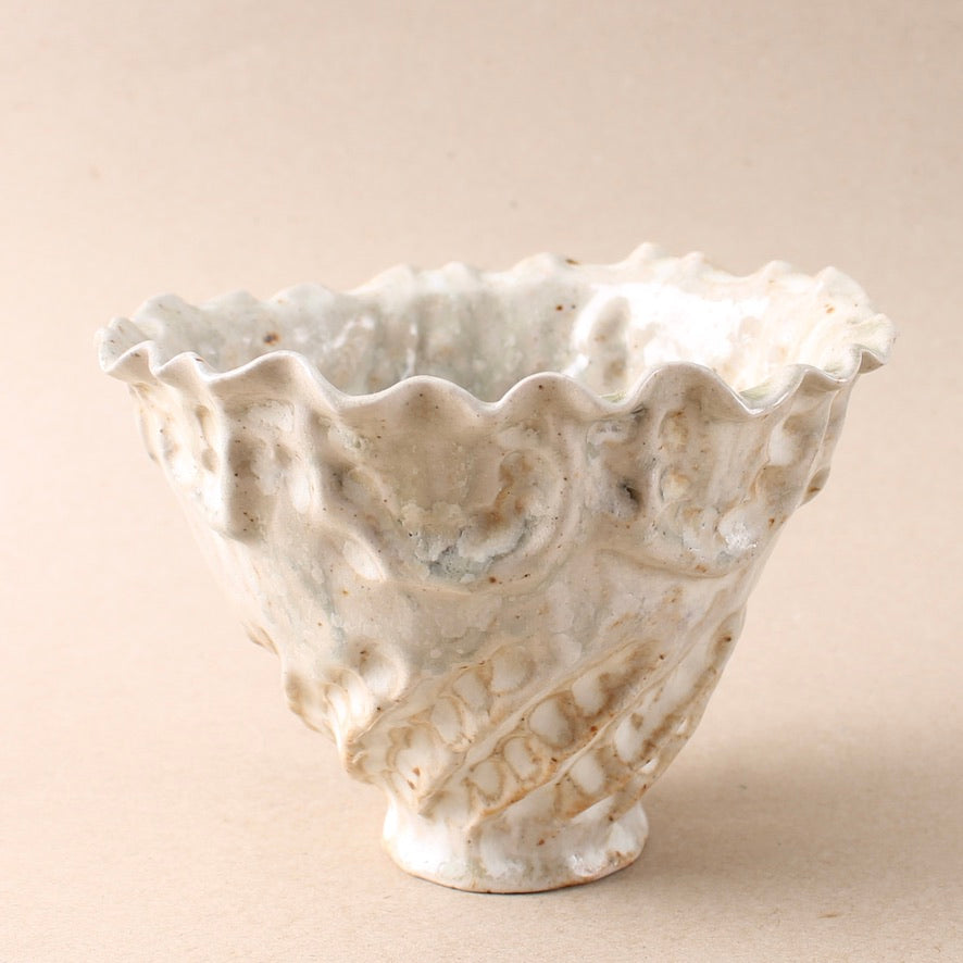 tan woodfired bowl