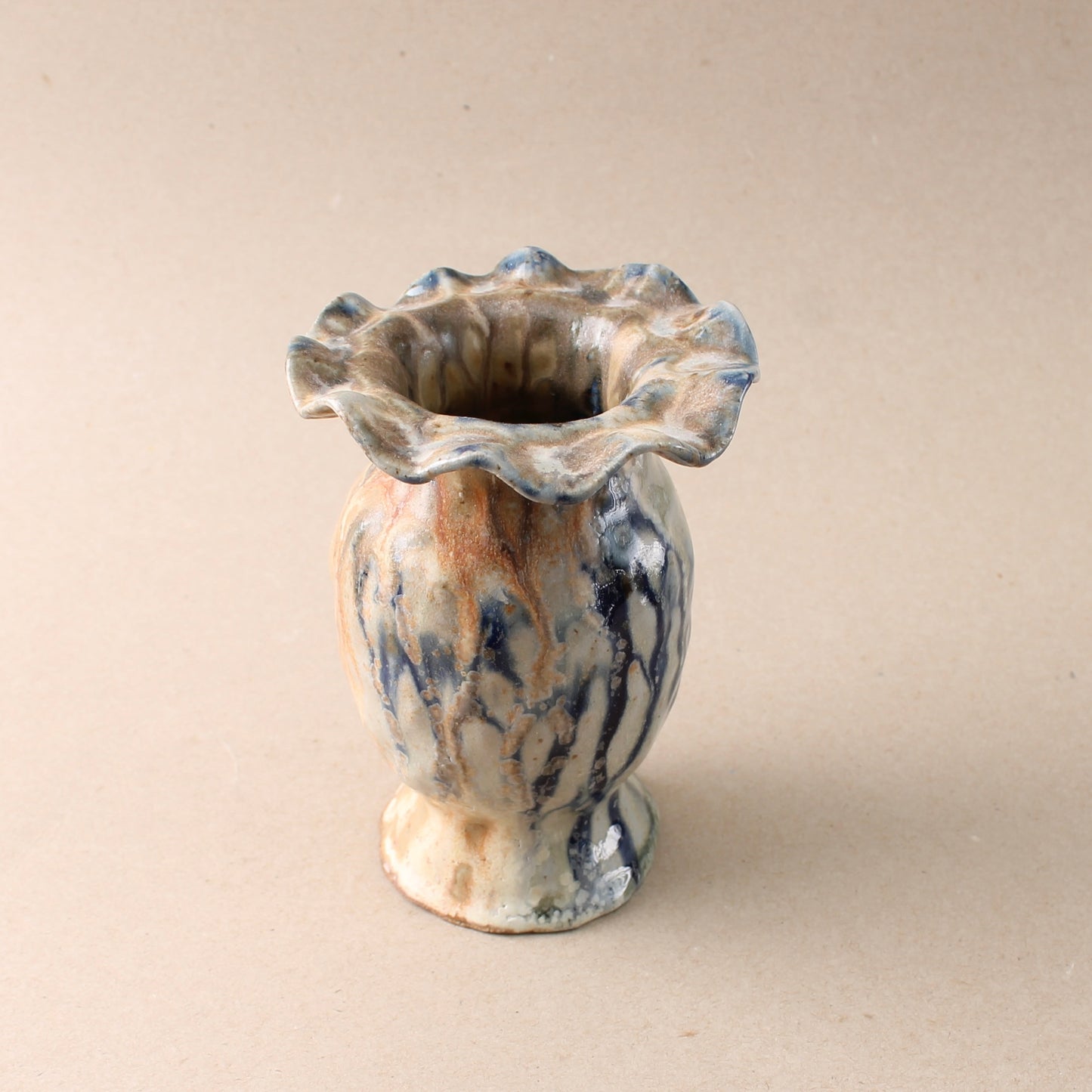 small cobalt vase