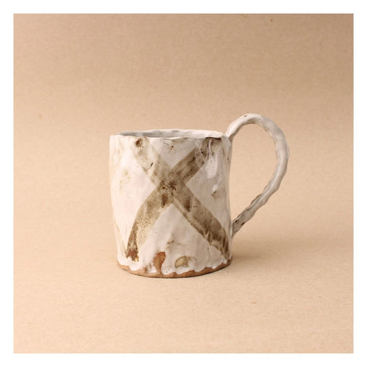 white x mug