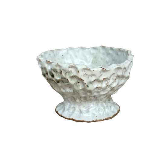 white pinch bowl