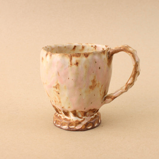 pink splash mug