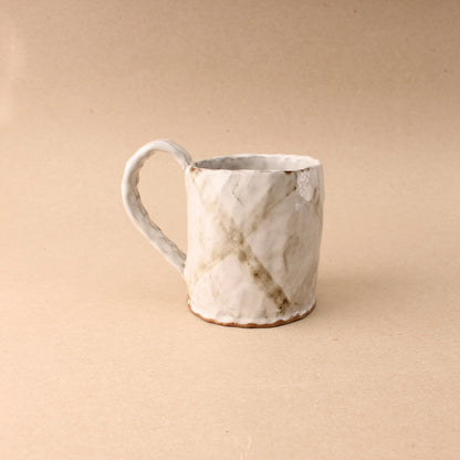 white x mug
