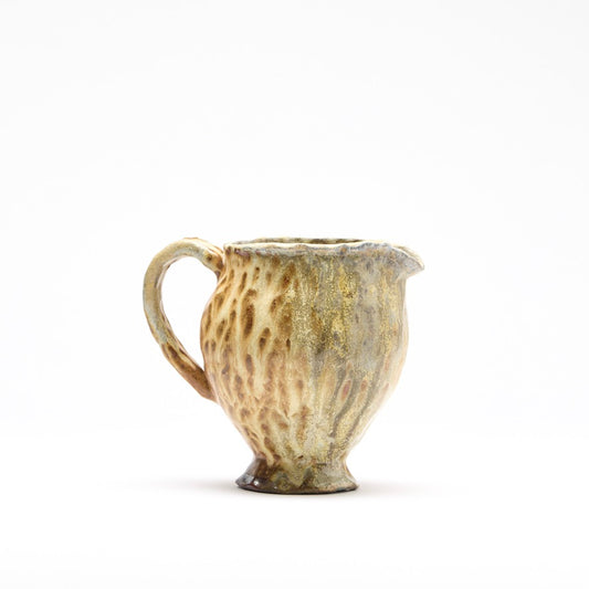 brown small pitcher