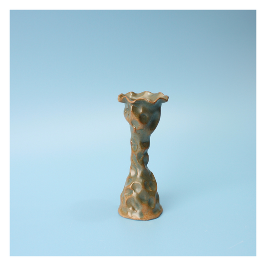 green twist candlestick