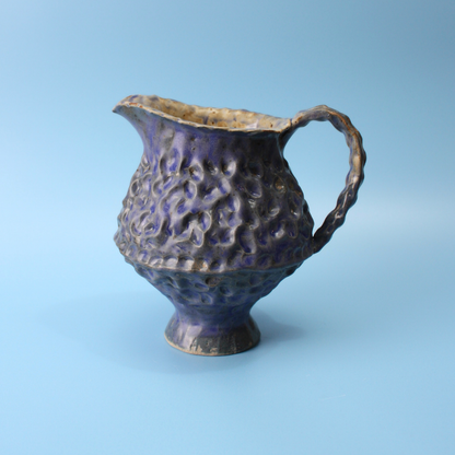 medium blue pitcher