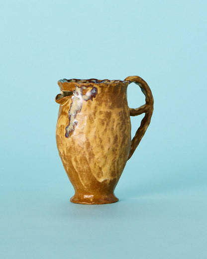 brown pitcher