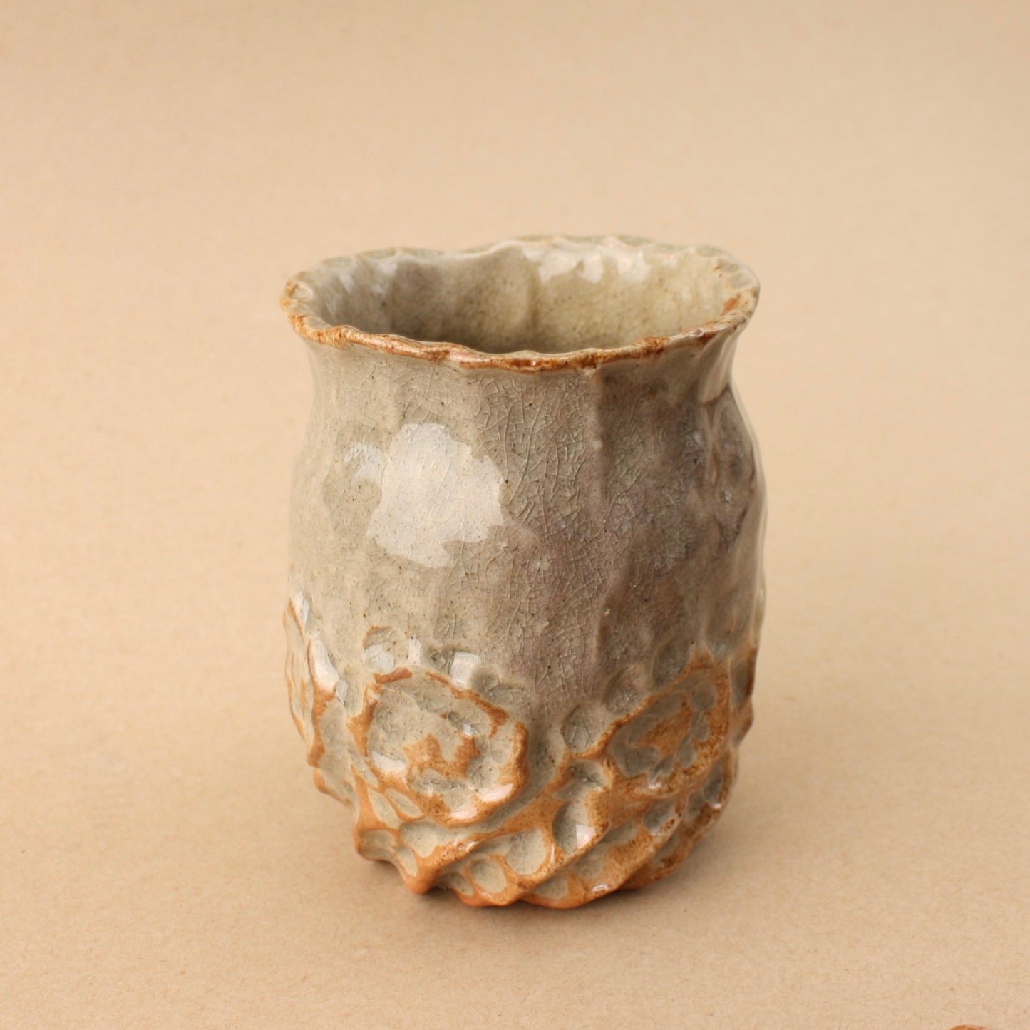 crackle vase