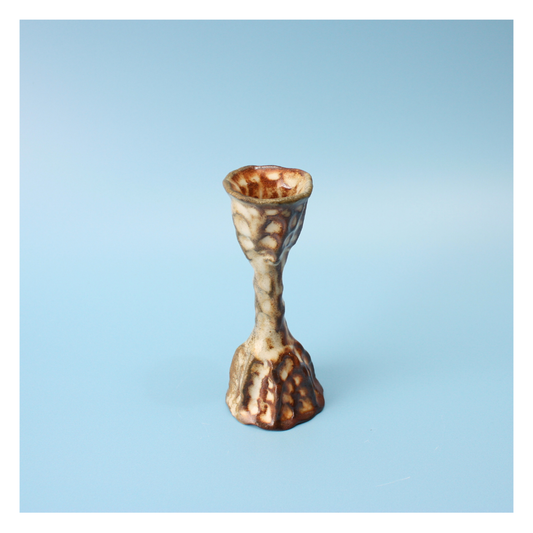 brown pinch candlestick