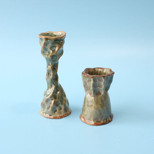 green candlestick duo