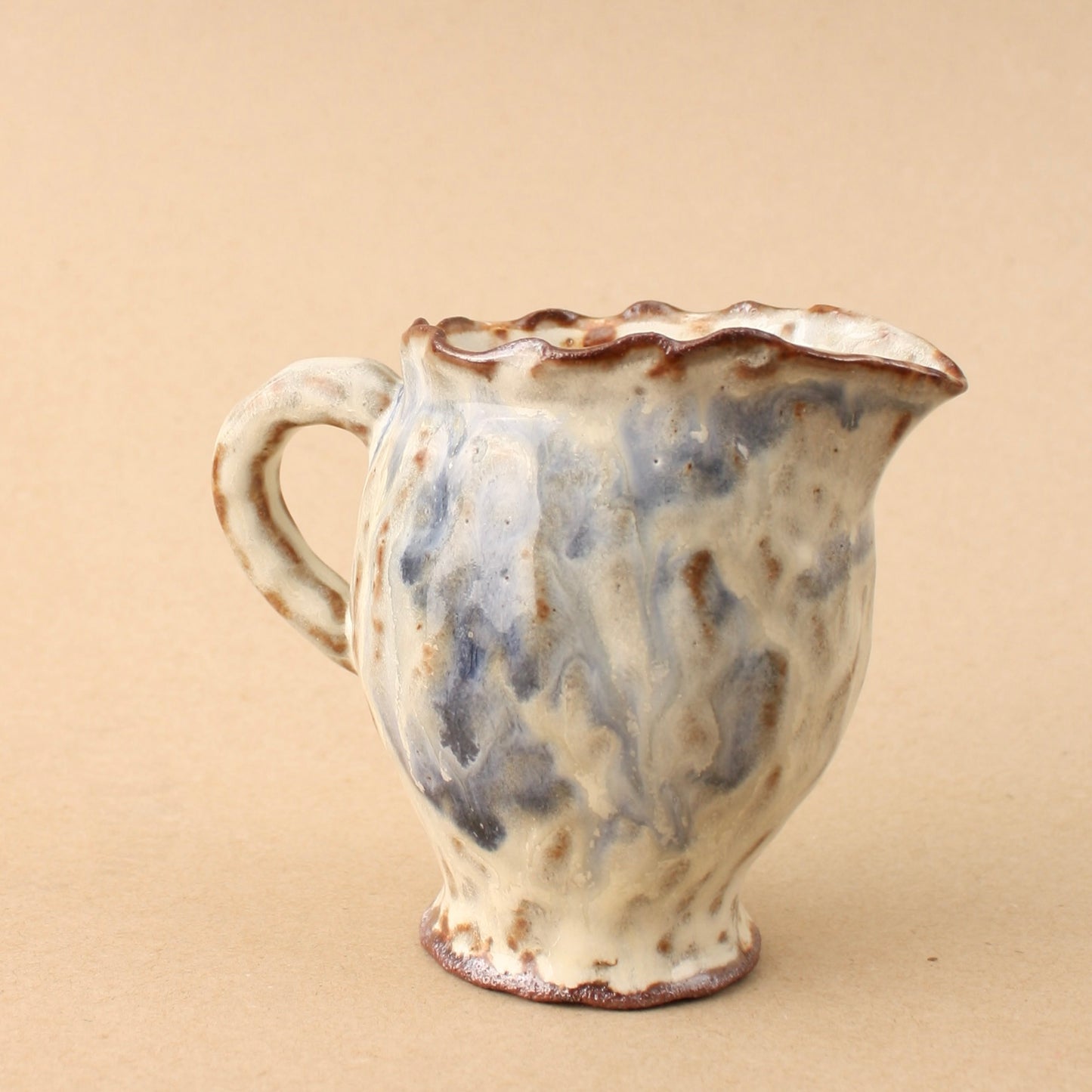 hint of blue small pitcher