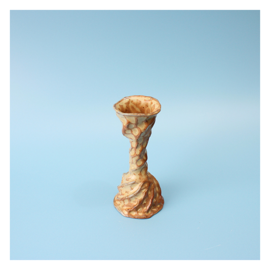 orange twist candlestick