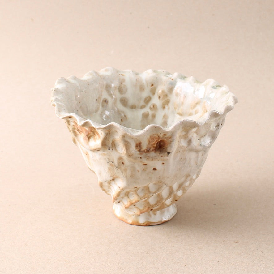 tan woodfired bowl