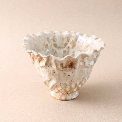 tan woodfired bowl