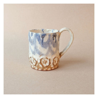 cobalt loop pinch mug
