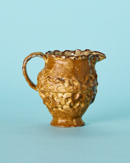 brown pinch pitcher