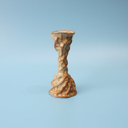 orange twist candlestick