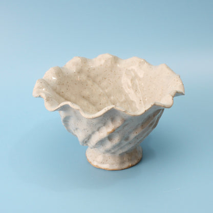 white wave bowl