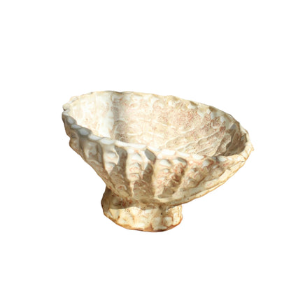 beige pinch bowl