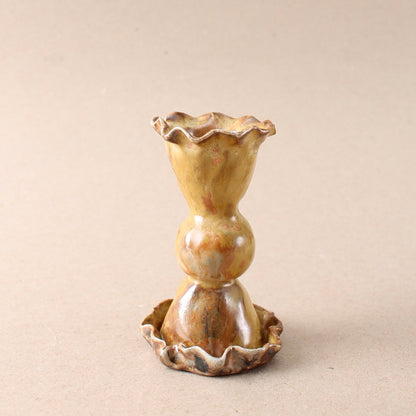 warm candlestick trio